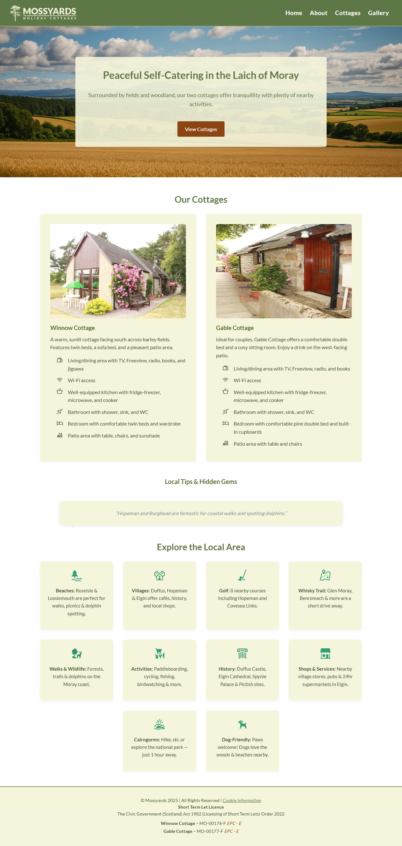 Homepage Kindle Screenshot